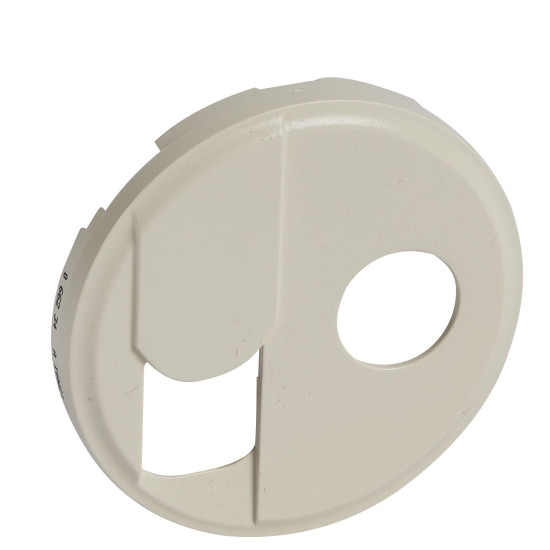 Накладка RJ-45 та TV розетки Legrand Celiane (066234) тип F (слонова кістка)