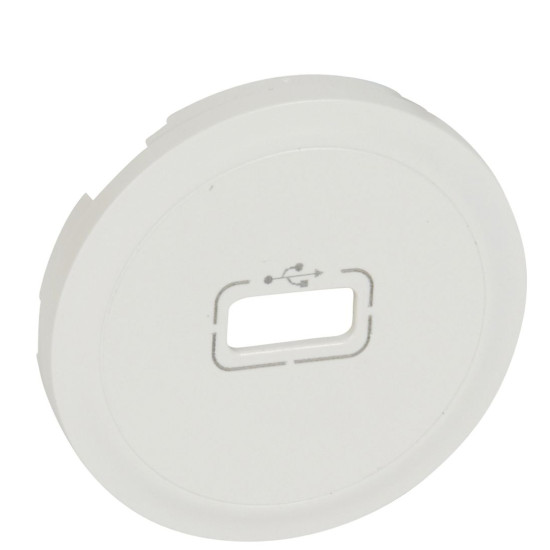Накладка USB розетки Legrand Celiane (068253) (білий)