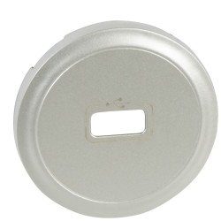 Накладка USB розетки Legrand Celiane (068553) (титан)