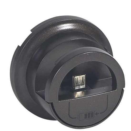Накладка для USB-заряджання Legrand Celiane (067910) (графіт)