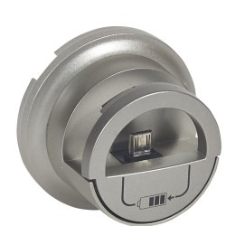Накладка для USB-заряджання Legrand Celiane (068510) (титан)