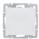 Розетка Lezard Rain (703-0288-123B) з кришкою із з/к ПБТ (біла)