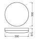 Вологозахищений світильник Osram SF Compact IK10 300 IP65 WT 24Вт 4000К (4058075062221)