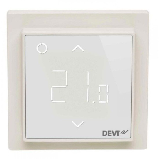 Терморегулятор Devi Smart (+5+45С) Wi-Fi 85х85мм 16A білий (140F1141)