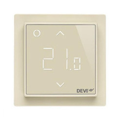 Терморегулятор Devi Smart (+5+45С) Wi-Fi 85х85мм 16A слонова кістка (140F1142)
