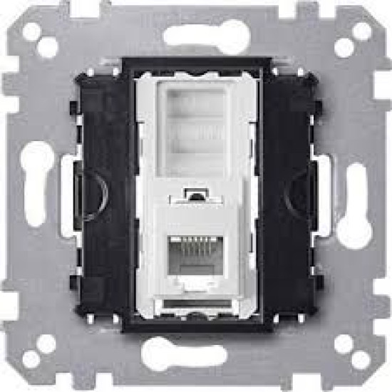 Механізм телефонної розетки RJ12, 6 конт. Schneider Electric