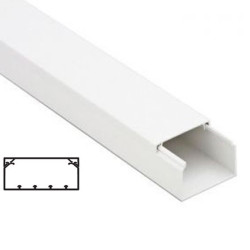 Короб із напрямними In-Liner, 120x60, довжина 2м, колір білий, DKC