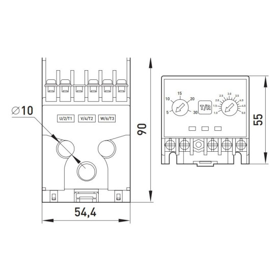 Реле захисту двигуна E.Next e.control.m04 1-5А (p0690018)