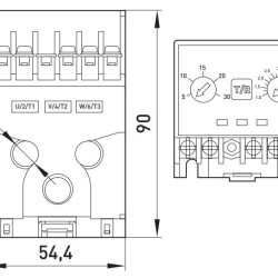 Реле захисту двигуна E.Next e.control.m05 4-20 (p0690019)