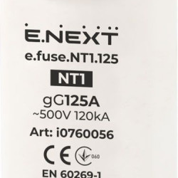 Плавкий запобіжник E.Next e.fuse.NT1.125 габарит 1125А (i0760056)