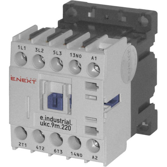 Малогабаритний контактор E.Next e.industrial.ukc.9M.220 9А 220В NO (i.0090017)