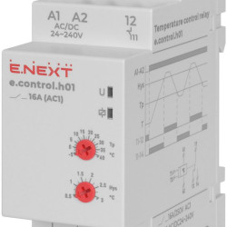 Реле контролю температури E.Next e.control.h01 16A АС/DC 24-240 -5+40°С (i0310016)
