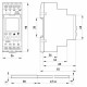 Реле контролю температури E.Next e.control.h02 16A АС/DC 24-240 -25+130°С (i0310017)