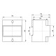 Трифазний електронний лічильник E.Next e.control.w05 5-100 А клас 1.0 (i0310032)