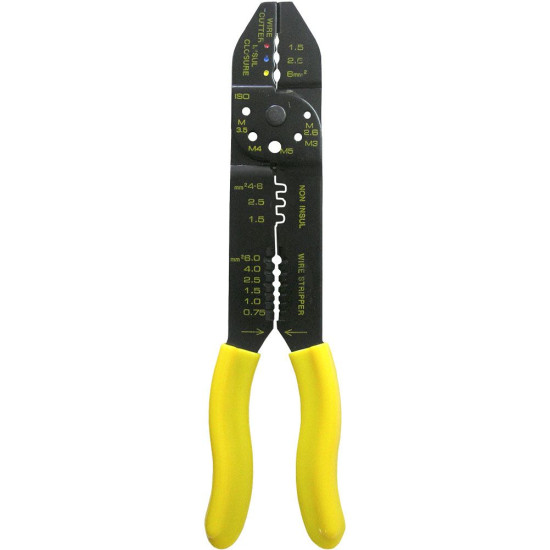 Інструмент для обтиску різання та зачищення проводів E.Next e.tool.crimp.hs.313 (t002016)