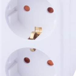 Двомісний розгалужувач E.Next e.socket.002.16.3 2P+PE 16А із заземленням (s9100054)