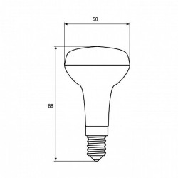 LED лампа Eurolamp ЕКО "P" R50 6Вт E14 4000K LED-R50-06144(P)