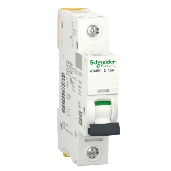 Автоматичний вимикач Schneider Electric A9F89116 iC60H 1P 16A C