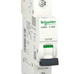 Автоматичний вимикач Schneider Electric A9F89120 iC60H 1P 20A C
