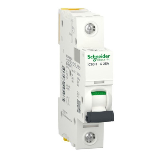 Автоматичний вимикач Schneider Electric A9F89125 iC60H 1P 25A C