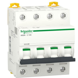 Автоматичний вимикач Schneider Electric A9K24410 iK60 4P 10A C