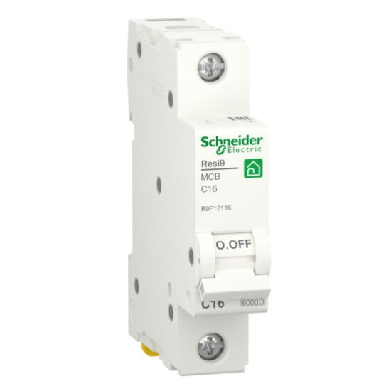 Автоматичний вимикач Schneider Electric R9F12116 RESI9 6кА 1P 16A C
