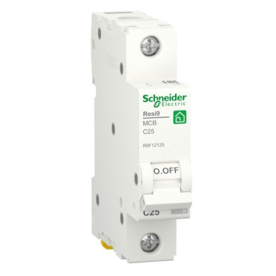Автоматичний вимикач Schneider Electric R9F12125 RESI9 6кА 1P 25A C