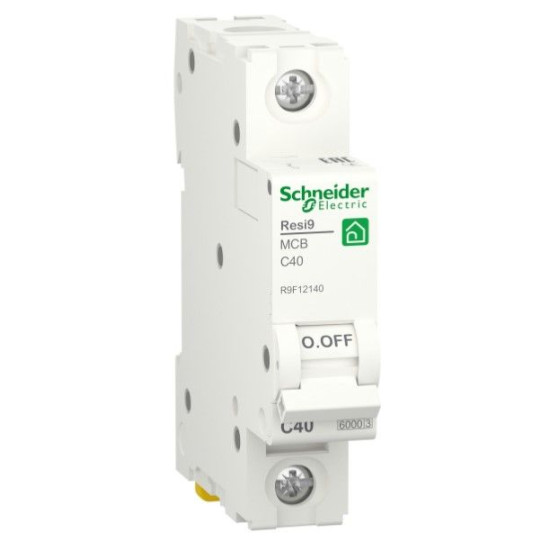 Автоматичний вимикач Schneider Electric R9F12140 RESI9 6кА 1P 40A C