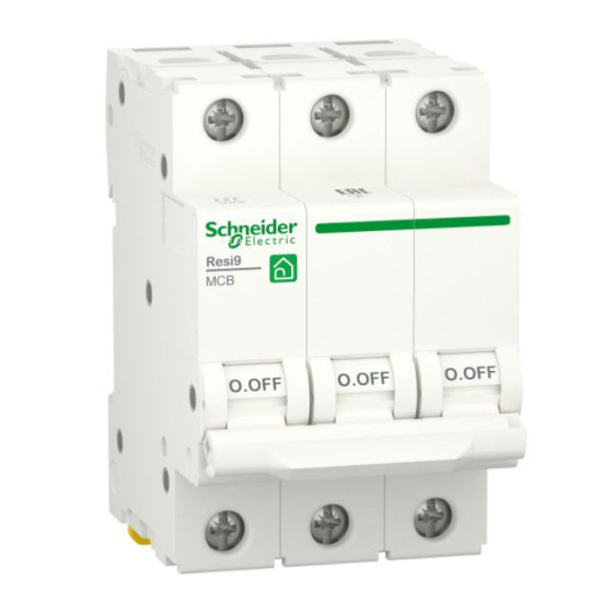 Автоматичний вимикач Schneider Electric R9F12325 RESI9 6кА 3P 25A C