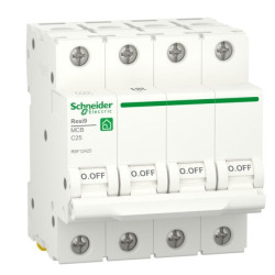 Автоматичний вимикач Schneider Electric R9F12425 RESI9 6кА 4P 25A C
