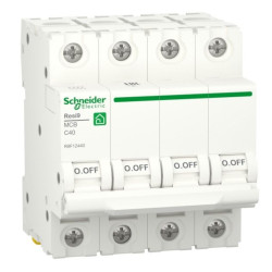 Автоматичний вимикач Schneider Electric R9F12440 RESI9 6кА 4P 40A C