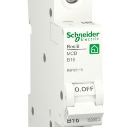 Автоматичний вимикач Schneider Electric R9F02116 RESI9 6кА 1P 16A