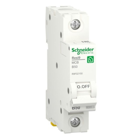 Автоматичний вимикач Schneider Electric R9F02150 RESI9 6кА 1P 50A