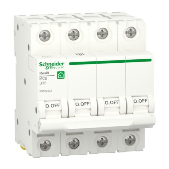 Автоматичний вимикач Schneider Electric R9F02432 RESI9 6кА 4P 32A