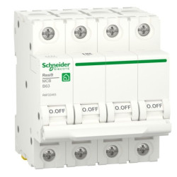 Автоматичний вимикач Schneider Electric R9F02463 RESI9 6кА 4P 63A