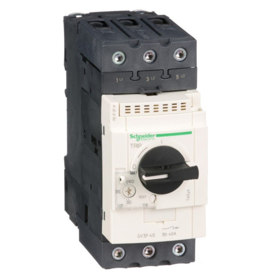 Автомат захисту двигуна Schneider Electric GV3P40 із комбінованим розчепленням 40А