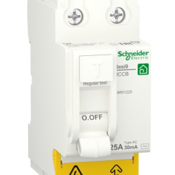 Диференціальне реле Schneider Electric R9R51225 RESI9 1Р+N 25A 30мА АС