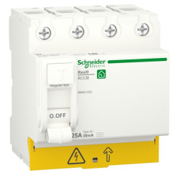 Диференціальне реле Schneider Electric R9R51425 RESI9 3P+N 25A 30мА АС
