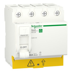 Диференціальне реле Schneider Electric R9R61440 RESI9 3P+N 40A 30мА
