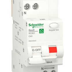 Диференціальний автомат Schneider Electric R9D25640 RESI9 6кА 1P+N 40A C 30мА АC