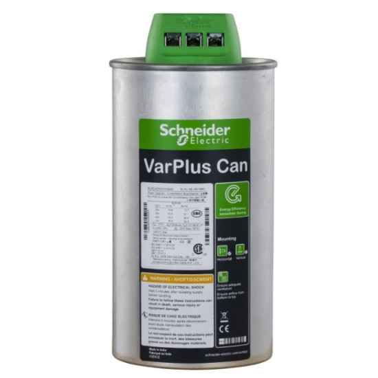 Конденсатор Schneider Electric BLRCH250A300B40 VARPLUSCAN HD 25kVAr 400В