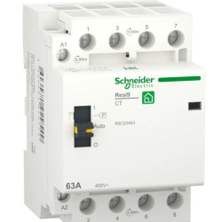 Контактор Schneider Electric R9C20463 RESI9 3P+N 63A 4NO 230В