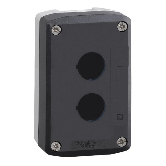 Корпус кнопкового поста Schneider Electric XALD02 з 2 кнопками