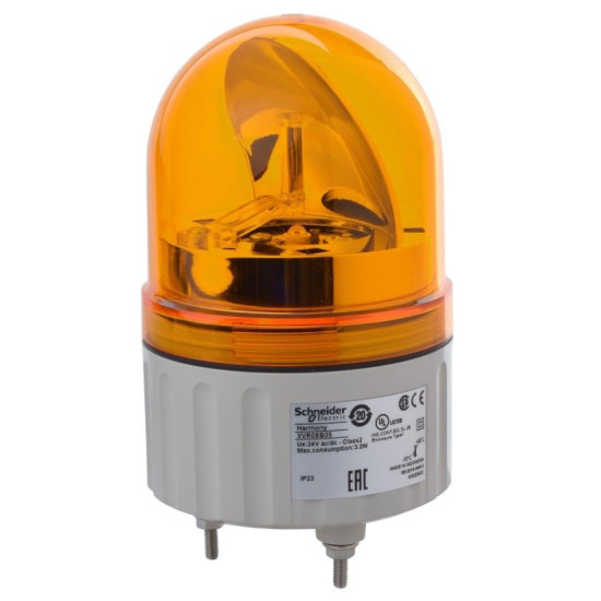 Проблисковий маяк Schneider Electric XVR08B05 LED 84мм 24В