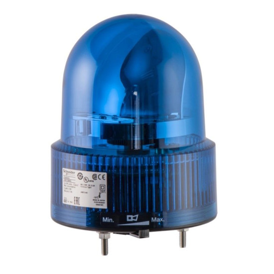 Проблисковий маяк Schneider Electric XVR12B06S LED+зуммер 120мм 24В