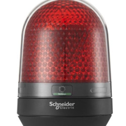 Червоний проблисковий маяк Schneider Electric XVR3B04 LED 24В