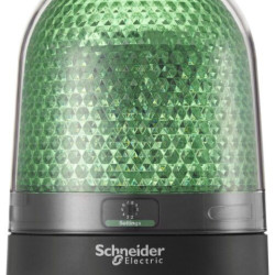 Зелений проблисковий маяк Schneider Electric XVR3B03S LED+зуммер 24В