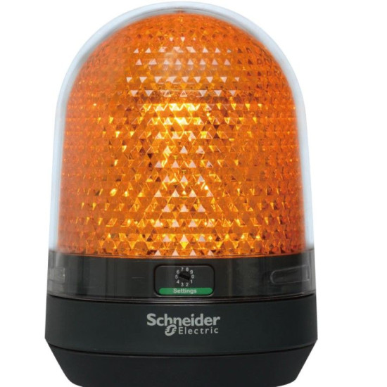 Проблисковий маяк Schneider Electric XVR3M05S LED+зуммер 230В (оранжевий)