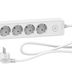 Подовжувач Schneider Electric ST9451W на 5 місць із заземленням 1,5м (білий)