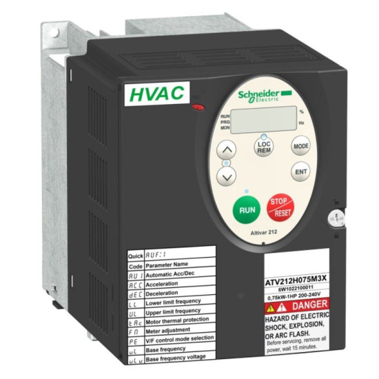 Перетворювач частоти Schneider Electric ATV212H075N4 ATV212 0,75 кВт
